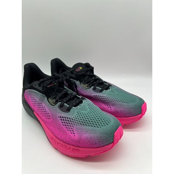 Under Armour HOVR Machina 3 Daylight Black Electro Pink 3025164-001 Mens Sz 10.5 - Picture 11 of 12